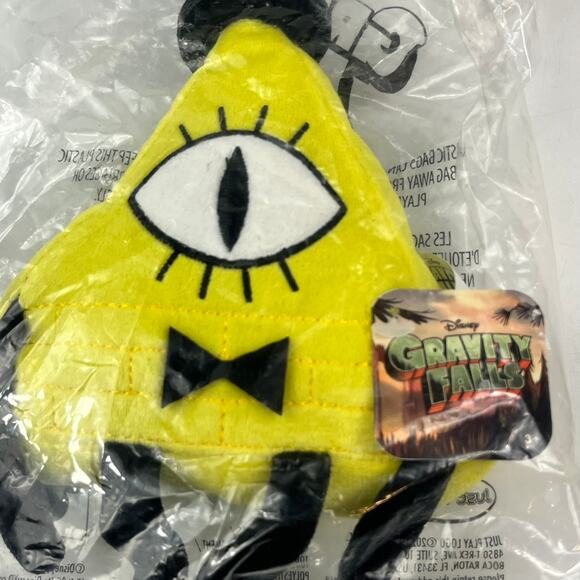 Bill Cypher Gravity Falls 9" Plush Comic Con Exclusive Disney Brand New In Bag - Picture 5 of 6